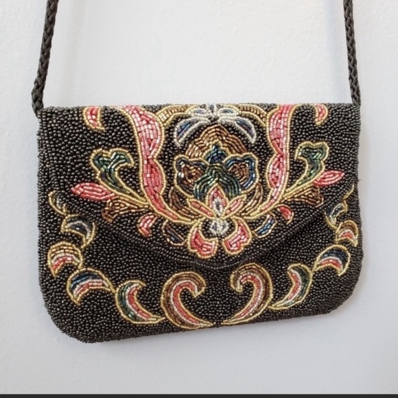lillian Vernon beaded purse - Picture 3 of 7